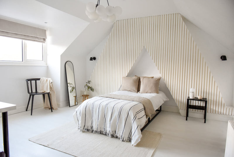 White 03 Bedroom Panelling by @edwardian_love 