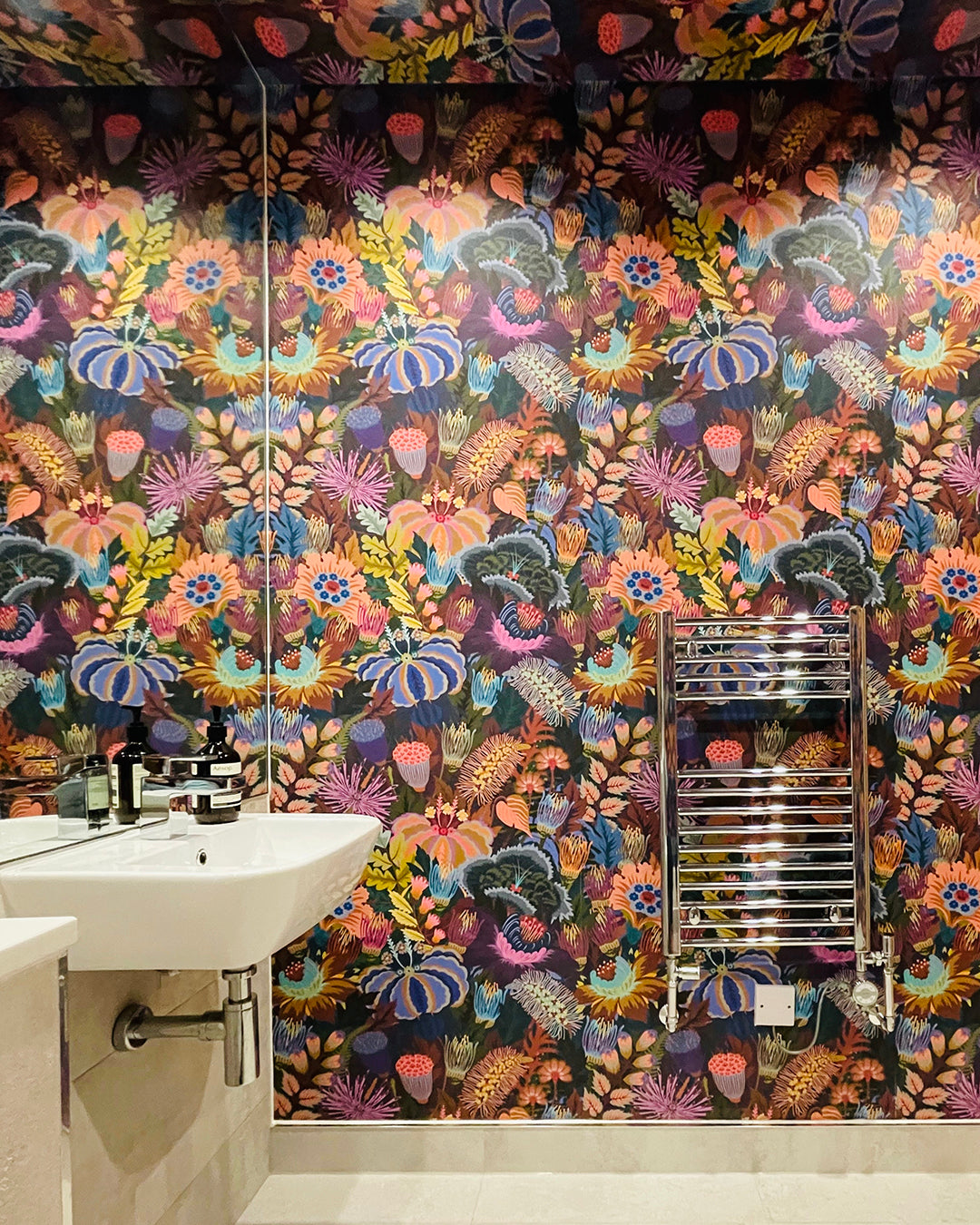 Bathroom in Lick Mars Meadow 01 wallpaper