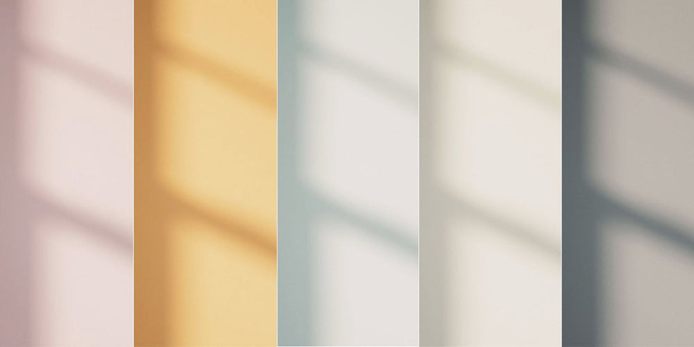 Paint colour collage 