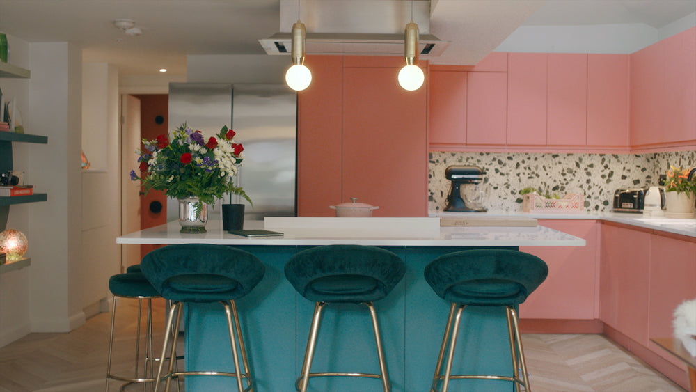Rina Sawayama's retro Red 03 kitchen