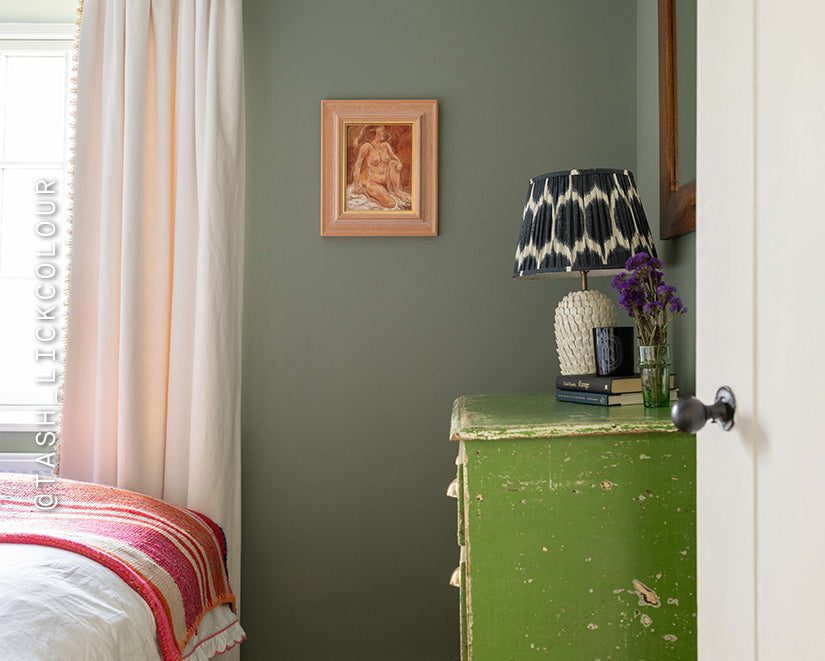Bedroom in Lick Green 02