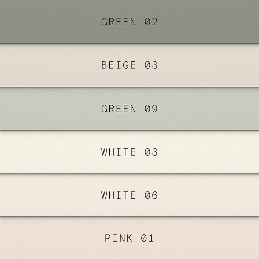 Best selling colours sample bundle